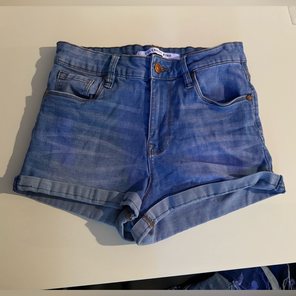 Celebrity Pink Denim Shorts - Picture 1 of 4